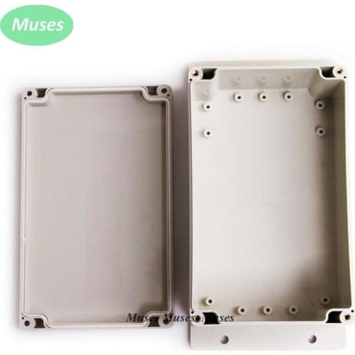 IP67 plastic box with fringe 7.87"x4.72"x2.9" plastic box with ear 200*120*75mm can be used with connectors