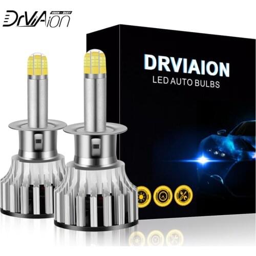 Car Headlight Bulbs CSP 9005/HB3 LED Headlight Bulbs Kit 2800W 480000LM Mini Fog Lamp 6000K 8-Sides