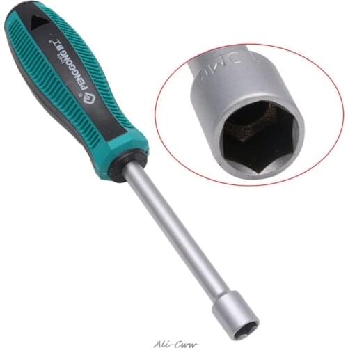 Metal Socket Driver Wrench Screwdriver Hex Nut Key Nutdriver Hand Tool 3mm-14mm