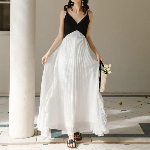 QoerliN Open Summer Dresses