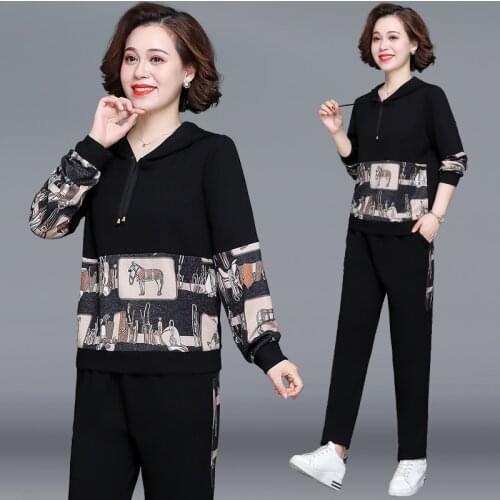 Casual Womens Tracksuit Tights Sportswear Fitness Suit For Female Clothing Workout Two Piece Jumpsuit Long Sleeve Sweater