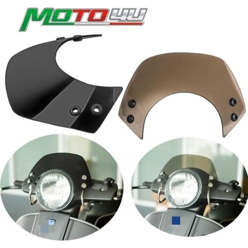 Windscreen Windshield Scooter Wind Deflector Motorcycle Accessories Low wind 1 PC For Piaggio Vespa GTS300 GTS 300 GTV300
