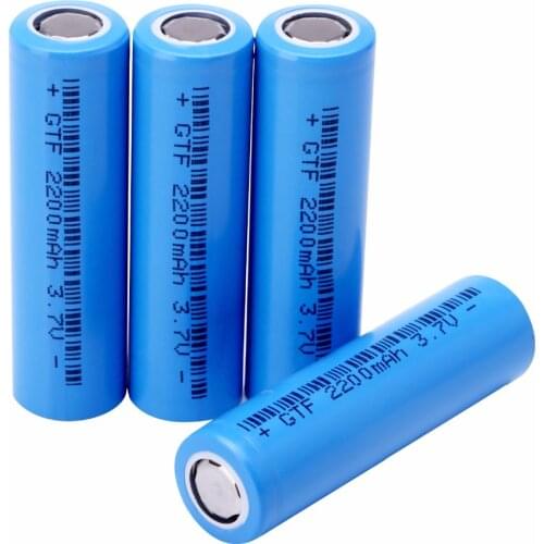 NEW 18650 Battery 3.7v 2200mAh Rechargeable Lithium Batteries for Led Flashlight Torch Mini Fan Accumulator 18650 Cells bateria