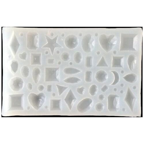 43 Patterns Mold Making Jewelry Pendant Resin Casting Mould Craft