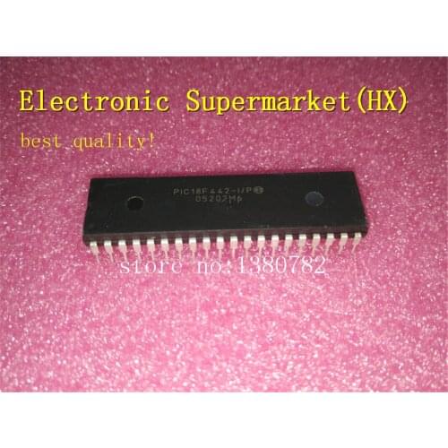 Free Shipping 50pcs/lots PIC18F442-I/P PIC18F442 DIP-40 New original IC In stock
