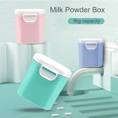 High Capacity Baby Milk Powder Container Box Food Storage Box Infants Feeding Food Storage Box Baby Snack Food Container Storage