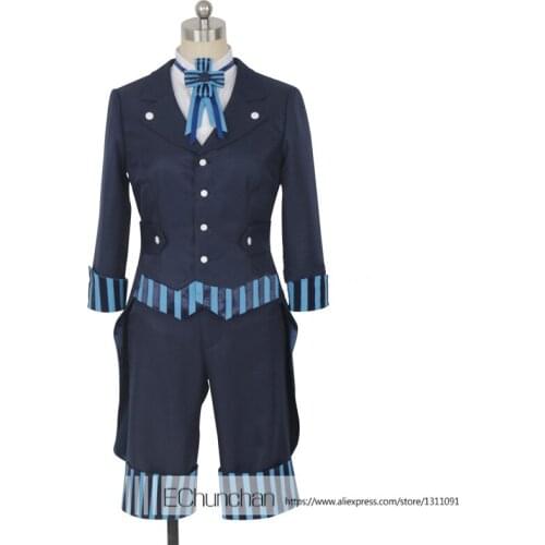 Black Butler Circus Ciel Phantomhive Cosplay Costume for Halloween part