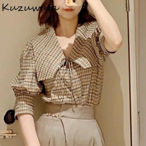 Kuzuwata Dark Blouses