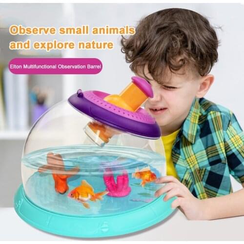 Scientific Canned Insect Observation Bucket Multifunctional Animal And Creature Bucket Goldfish Childrens Educational Toy