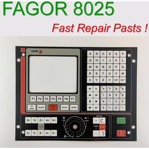 New FAGOR 8055i 8055 /8025I Membrane Keypad & Keyboard Mask For Operation Panel Repair,Have In Stock