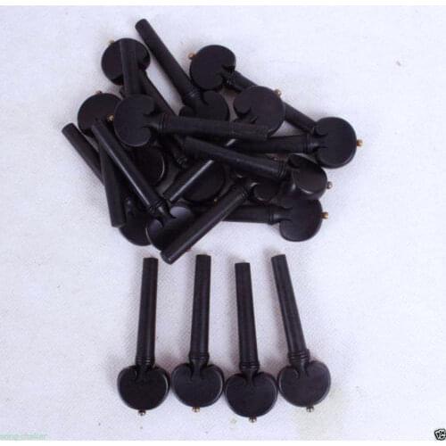 New violin Parts 16pcs solid wood copper dot violin Peg High Quality #013