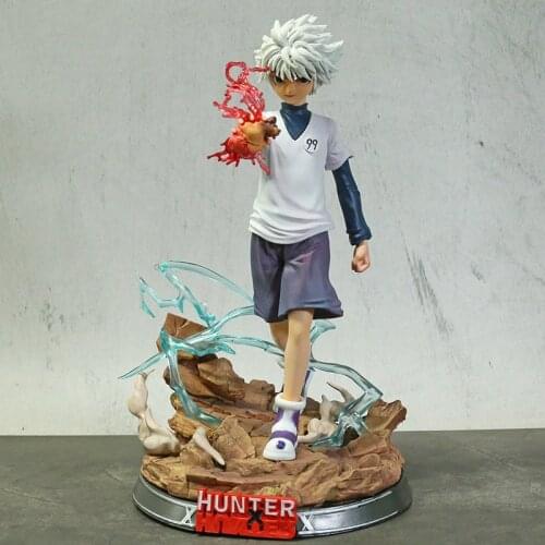 New Anime Hunter X Hunter Killua Zoldyck Figure PVC Collection Decoration Model Toys Gifts Killua Figures