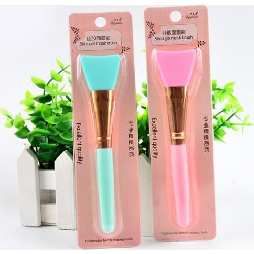 2 Colors Professional Facial Mask Stirring Soft Silicone High Quality Makeup Brush Skin Face Care Tool Cosmetics For Face