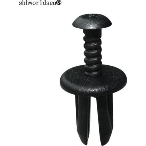 Shhworldsea 100pcs car plastic clip& auto fastener for Push-Type Retainer for Mercedes-Benz
