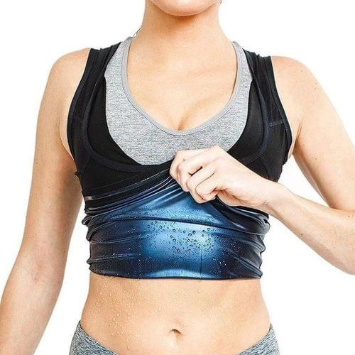 Sweat Sauna Shaper Women & Men Slimming Sports Tank Top Vest Weight Loss Shapewear Vest