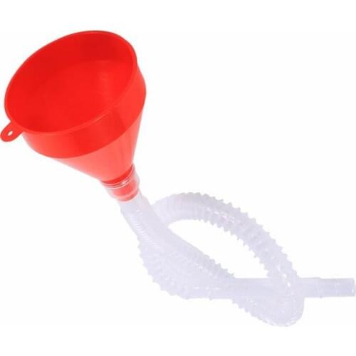 Universal Motorcycle Truck Car Fueling Funnel 56cm Detachable Plastic Refueling Car Funnel