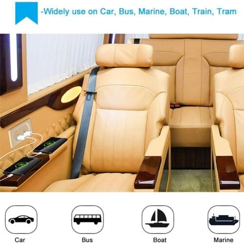 RV USB Charger Motorhome Travel Socket Power For Tablet Easy Outlet High Speed Charge Recessed Install Mount Safety Dual Ph R3G4