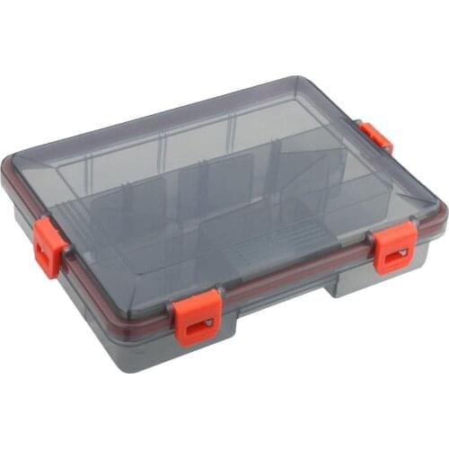Fishing Tackle Box Detachable Single Layer Fishing Bait Tool Box Waterproof Lure Hook Storage Boxes Fishing Accessories