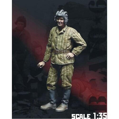 1/35 Resin Model Figure GK, Unassembled and unpainted kit