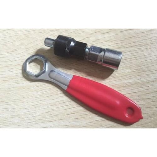 1set Bicycle Mountain Bike Repair Tools Removal Tool Kit Crank Sleeve Remover Puller