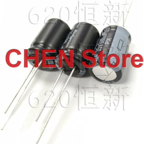 20pcs/50pcs Rubycon PX 680UF 35V 10X16mm electrolytic capacitor of Japan 105 degrees 35V680UF 1000-2000 hours 35PX680M