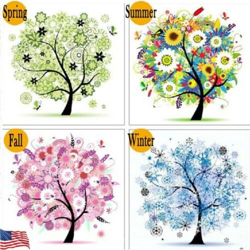 5D DIY Landscape Diamond Embroidery Painting Cross Craft Stitch Art Kits Home Decor