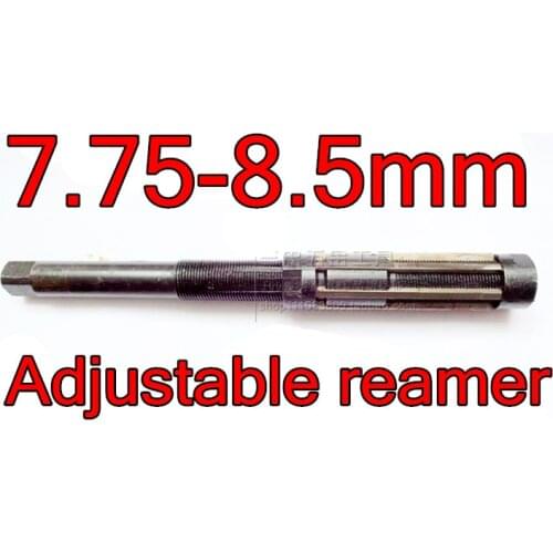 7.75-8.5mm 1pcs HSS Adjustable reamer Hand reamers drill The lathe tools Free shipping