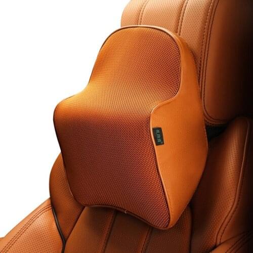 Car Neck Pillow 3D Memory Foam Head Rest Adjustable Auto Headrest Pillow Cervical Pillows Seat Pillow