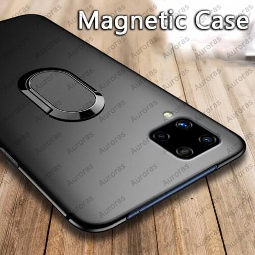 Auroras For Samsung Galaxy M62 Case Ultra Thin Back Matte With Magnetic Attraction Ring Cover For Samsung M62 Soft Case