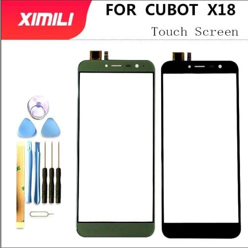 5.7'' For Cubot X18 Touch Screen Digitizer For Cubot X18​ Touch Screen Panel Glass Sensor Phone Accessories Replacement + Tools
