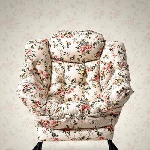 Small Apartment Lazy Sofa Balcony Lazy Chair Bedroom Dormitory Back Simple Folding Sofa Chair Single Small Sofa