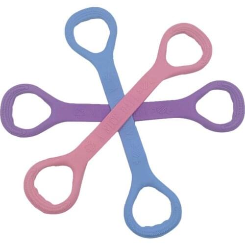 Unisex Figure 8 Resistance Band 8 Shaped Resistance Band For Arms Chest Expander Exercise Elastic Band Fitness Equipment