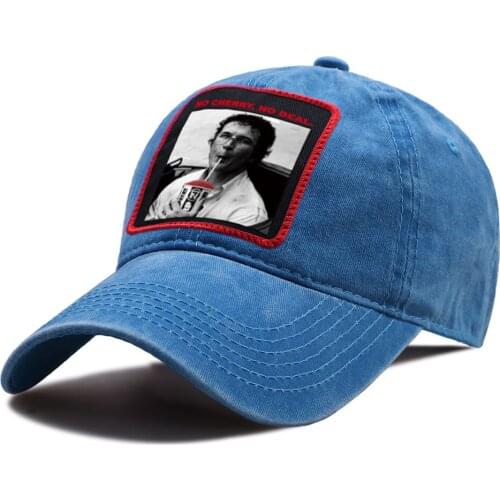 No Cherry No Deal Vintage Print Sun Cap Unisex Cotton Snapback Hat Adjustable Sport Riding Hats Summer Outdoor Baseball Caps