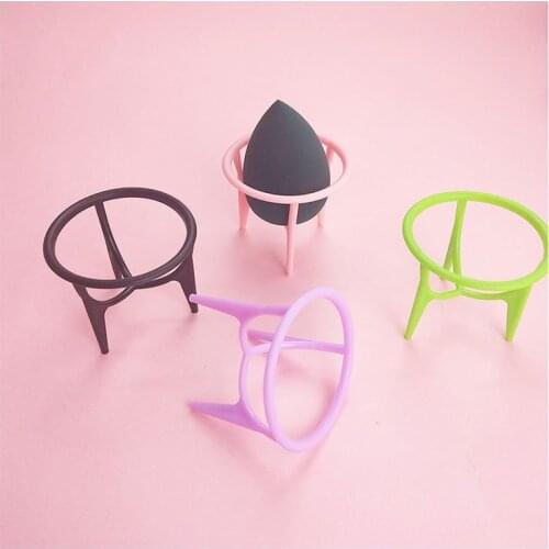 Beauty Makeup Sponge Holder Small Stable Powder Puff Bracket Multi-color Makeup Beauty Egg Drying Stand Holder Storage
