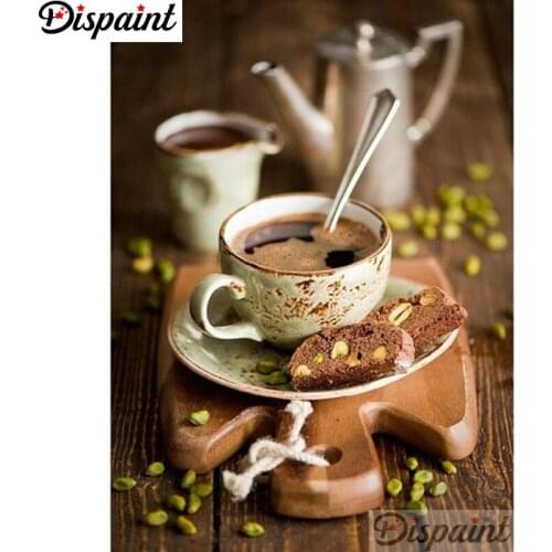 Dispaint Full Square/Round Drill 5D DIY Diamond Painting "Animal wolf" Embroidery Cross Stitch 3D Home Decor A11339