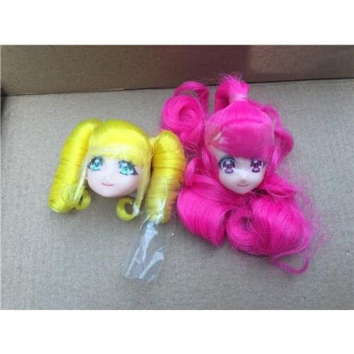 New Rare Limited Edition Licca Doll Toy Head Original Cartoon Doll Head Girl DIY Dressing Hair Toys Collection Cute Doll Head