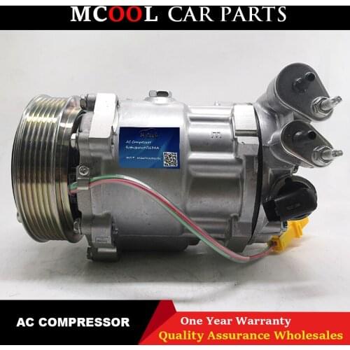 New Auto Air AC Compressor For Peugeot 607 Compressor AC Condition Compressor PUMP air compressor china
