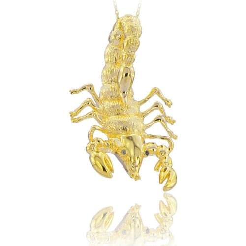 Scorpions Necklace 925 Sterling Unisex Scorpion Necklace