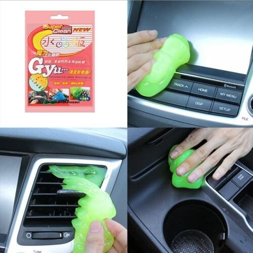 Car cleaning soft glue universal magic cleaning mud dust remover multi-functional air outlet car interior products