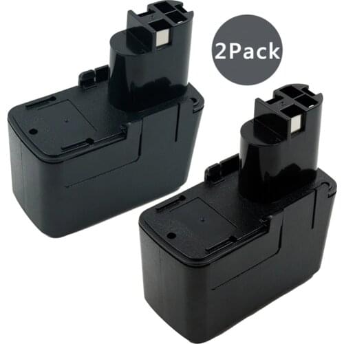 2PCS 12V Ni-CD 2000mAh Replacement Power Tool Battery For Bosch 12V 2.0Ah BAT011 BH1214H BH1214L 3315K 3500 B2300