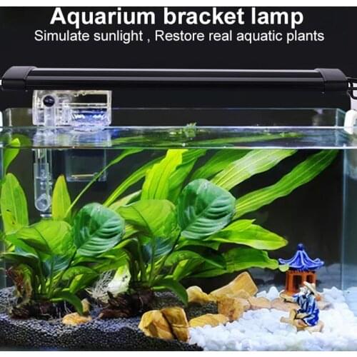 Aquarium Light Marine Coral Lighting Dimming Timer Multi-Color Full Spectrum Freshwater Fish Tank Plant Lamp