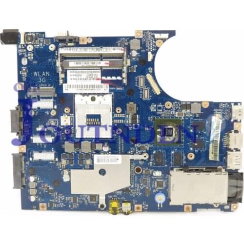 JOUTNDLN FOR Lenovo Y550P Laptop Motherboard 11S16800360 DDR3 LA-5371P HM55 only support i7 CPU GT240 GPU Tested