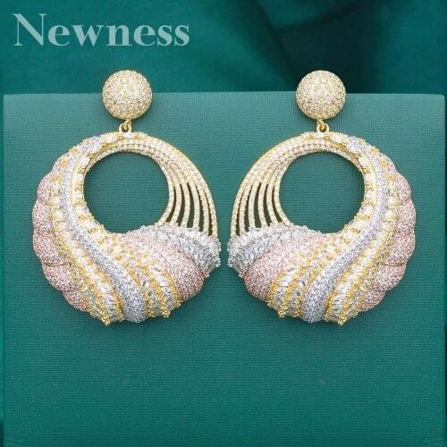 Newness 2020 Famous Brand Luxury 3 Tone Bold Earrings For Women Girls BOHO Resin Drop Earrings Brincos Fashion Tortoise Jewelry