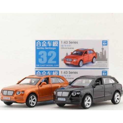 Original packaging 1:43 luxury SUV alloy pull back car model,2 door high simulation childrens toys,free shipping