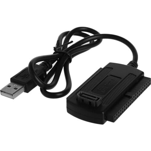 USB 2.0 to IDE/SATA 2.5" 3.5" Hard Drive Disk HDD Converter Adapter Cable New