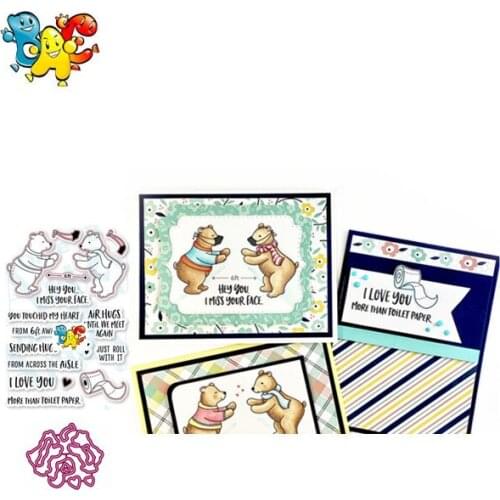 Love you Transparent Clear Stamps for DIY Scrapbooking/Card Making/Kids Christmas Fun Decoration Supplies