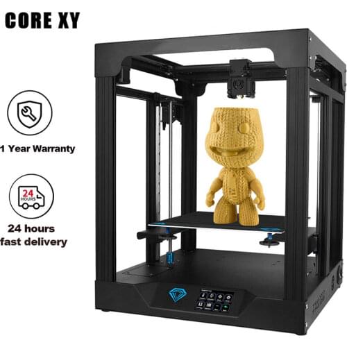 Twotrees 3D Printer Sapphire Plus V1.1 COREXY BMG Extruder Max Print Size 300*300*350mm Kits 3.5 Touch Screen FDM Dual Z Axis