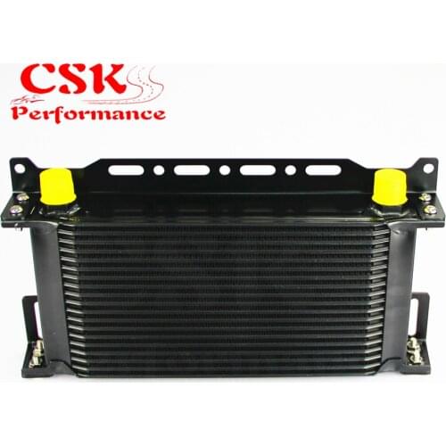 Aluminum Mocal Type AN10 19 Row Engine Oil cooler W/ 248mm Mounting Bracket Kit