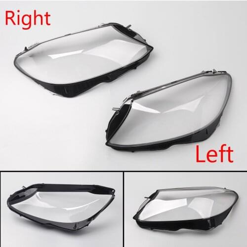 Artudatech Left Right Side Headlight Cover Headlamp Lens Lenses For Benz C Class W205 C180 C200 C300 2015- Accessories