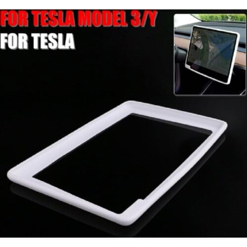 Auto Accessible Applicable Tesla Model3 / Y Screen Protector Silicone Sleeve Central Control Large Screen Protection Box